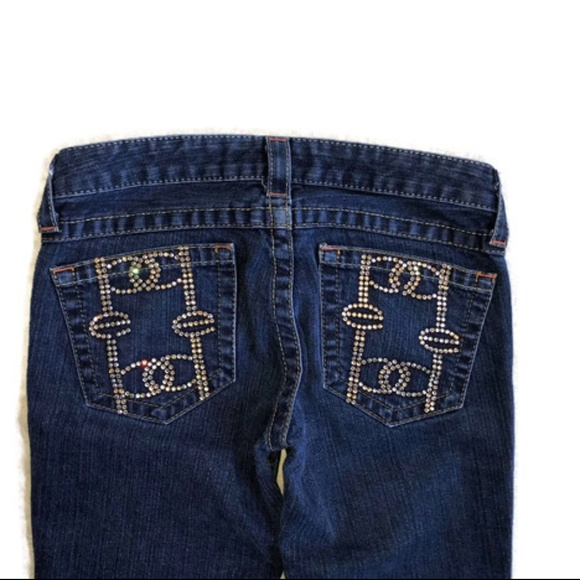 Bebe Dark Wash Kayla Jeans-Sz 26P - Picture 3 of 5